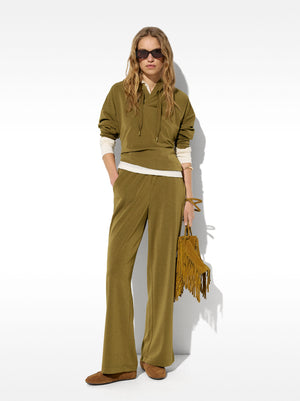 Loose-Fitting Trousers With Elastic Waistband