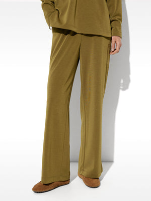 Loose-Fitting Trousers With Elastic Waistband