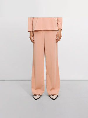 Loose-Fitting Trousers With Elastic Waistband