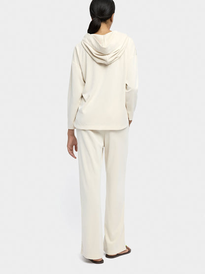 Fluid Trousers With Elastic Waist