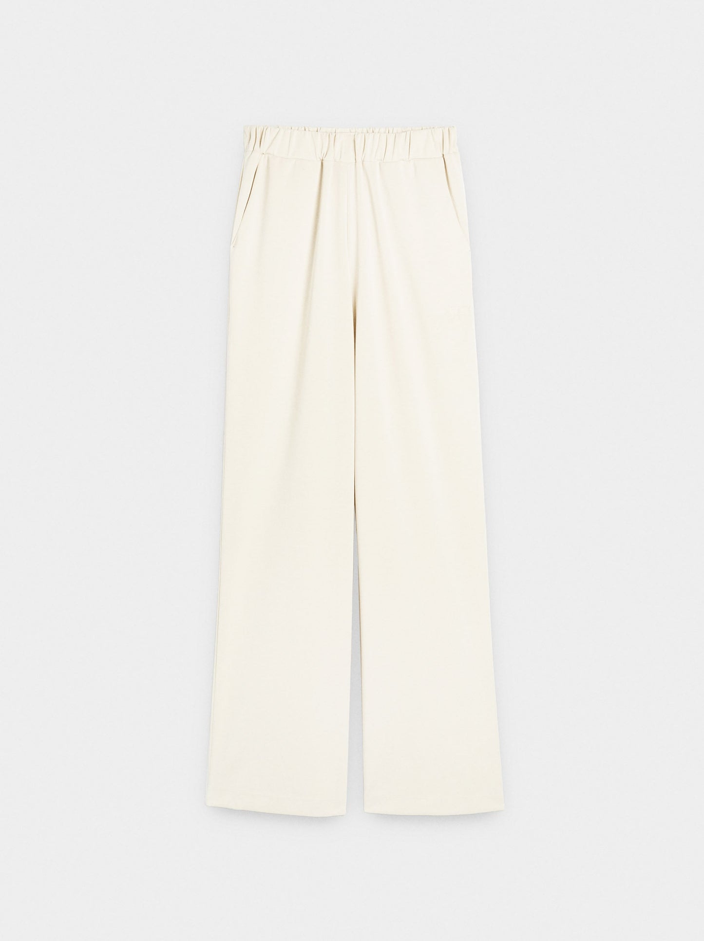 Fluid Trousers With Elastic Waist
