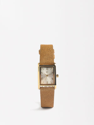 Leather Strap Watch