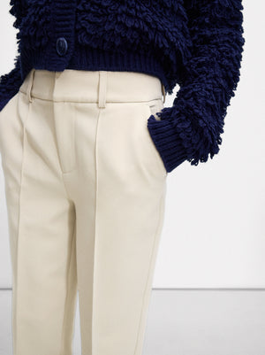 Wide Tab-Detail Pants