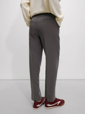 Wide Tab-Detail Pants