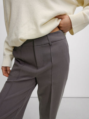 Wide Tab-Detail Pants