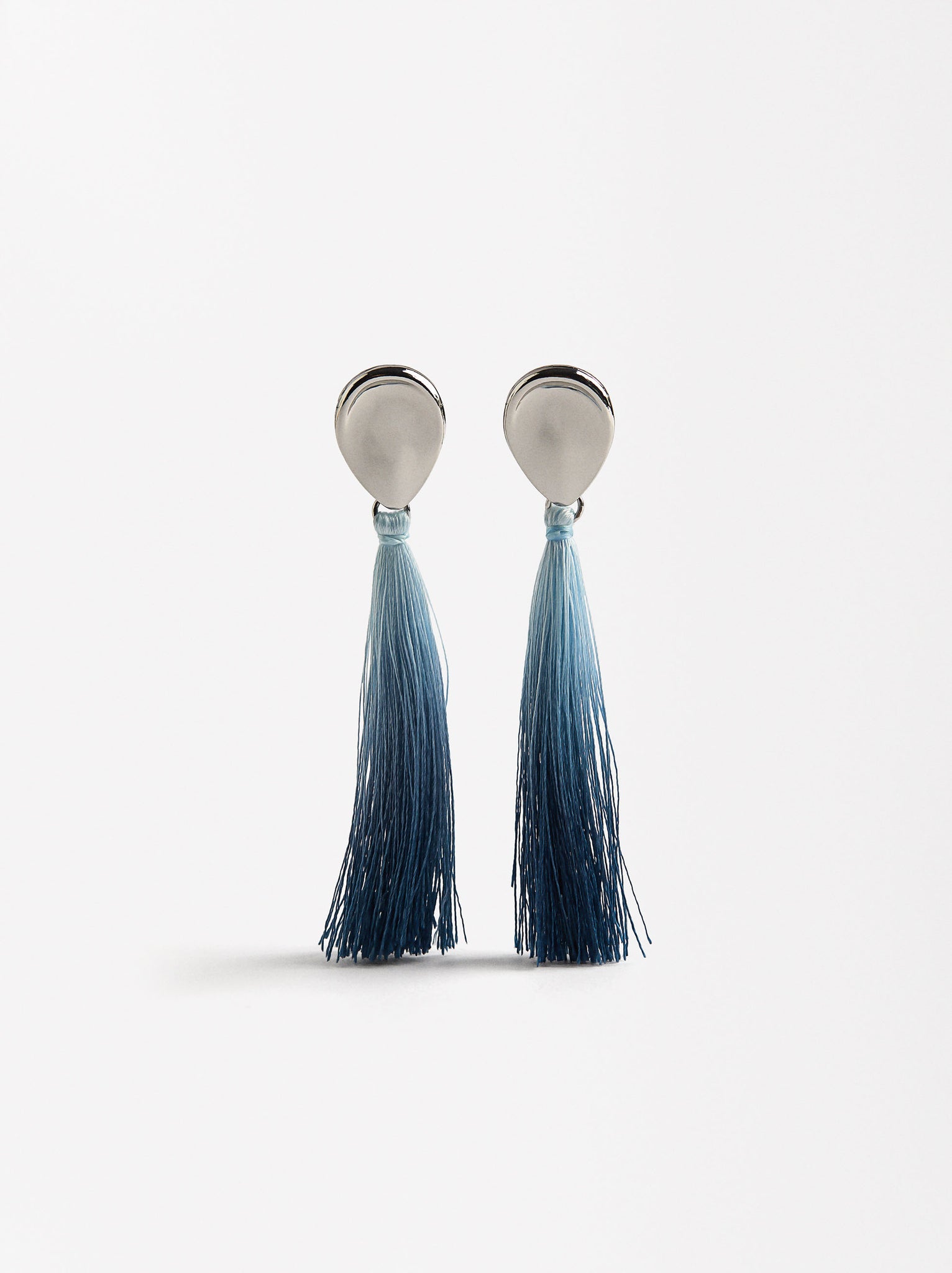 Long Earrings With Fringes