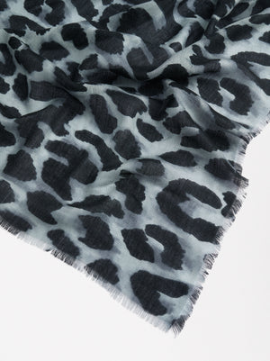 Leopard Print Scarf