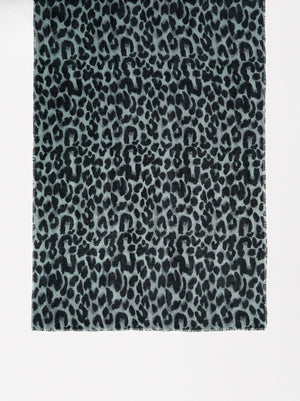 Leopard Print Scarf