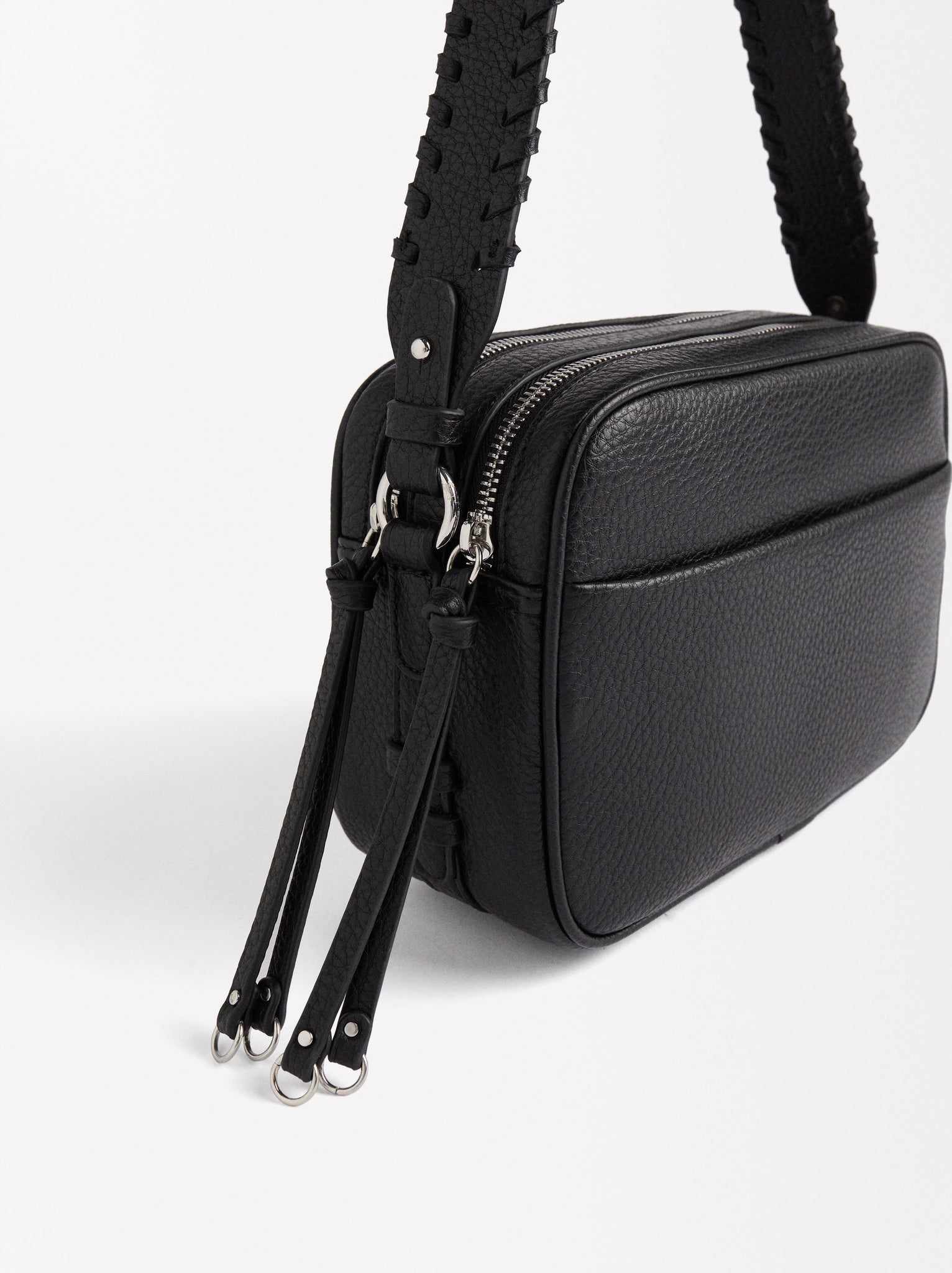 Crossbody Bag With Braided Strap