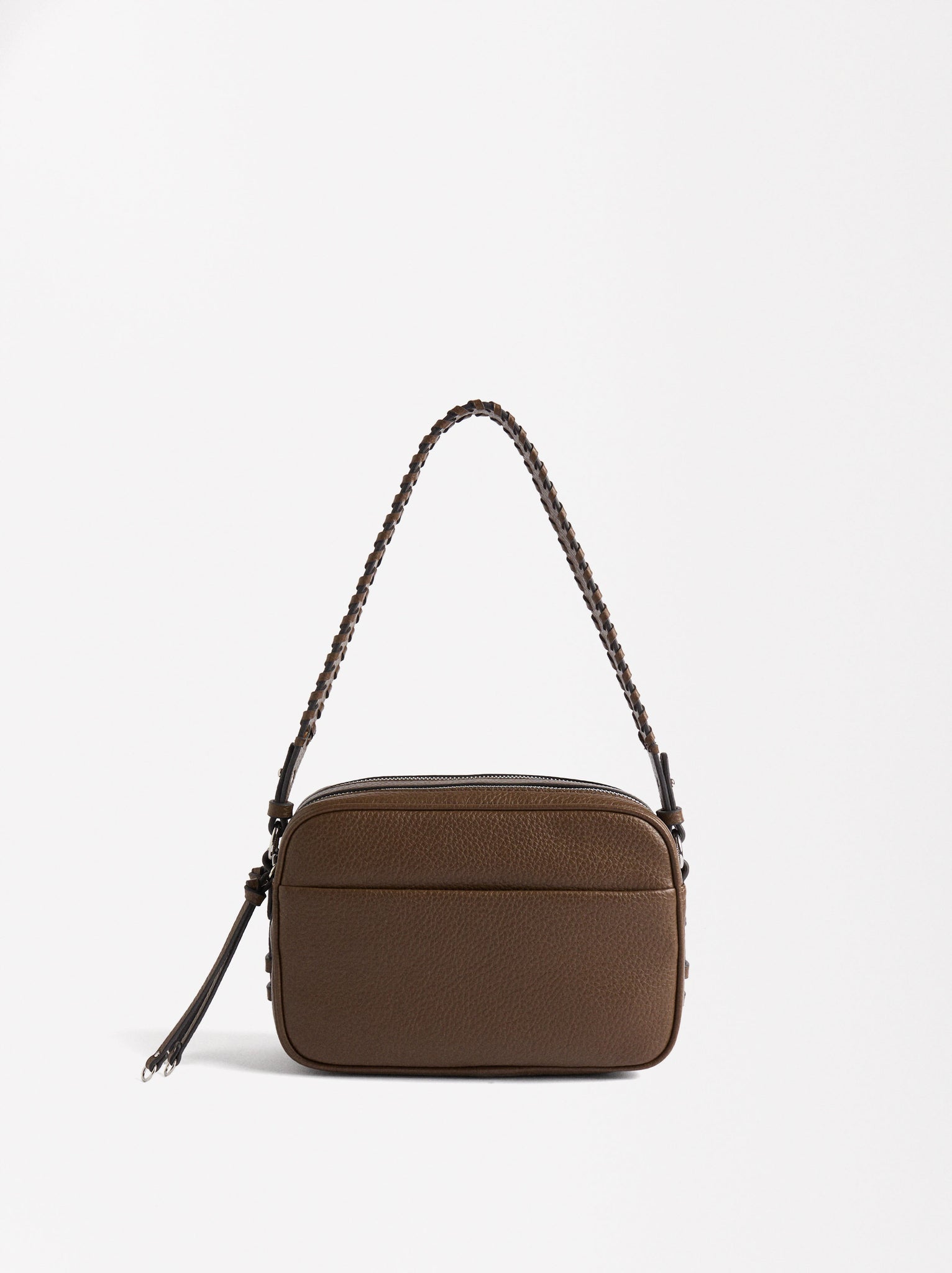 Crossbody Bag With Braided Strap