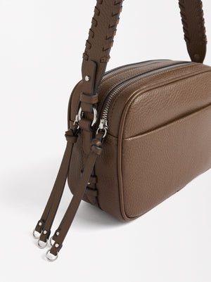 Crossbody Bag With Braided Strap