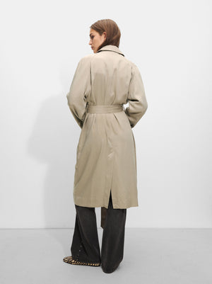 Trench Coat With Pockets