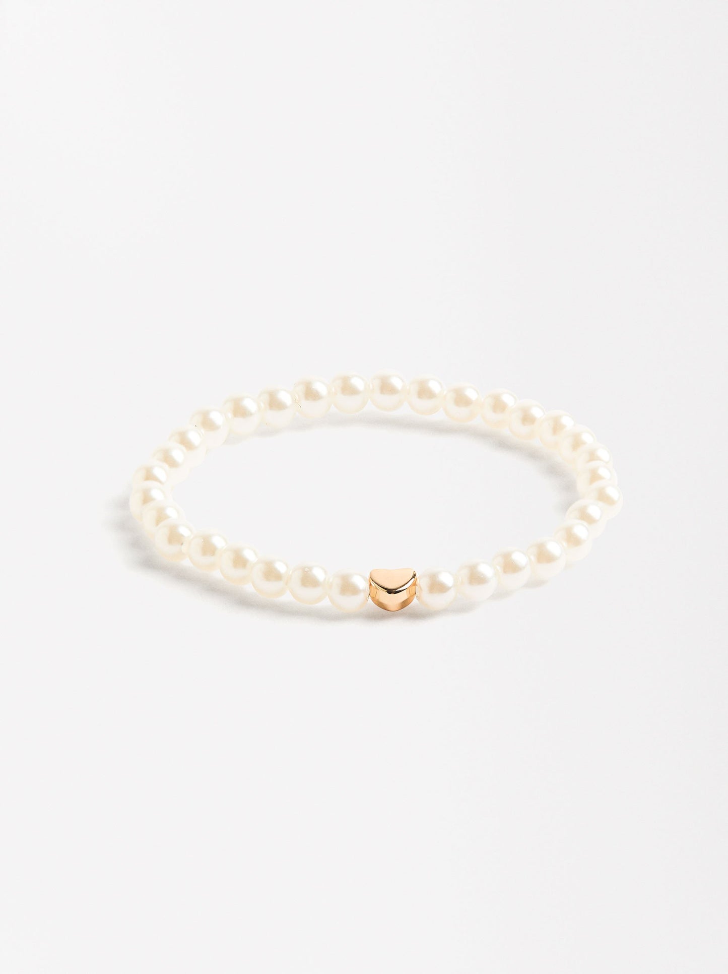 Bracelet With Pearls And Heart