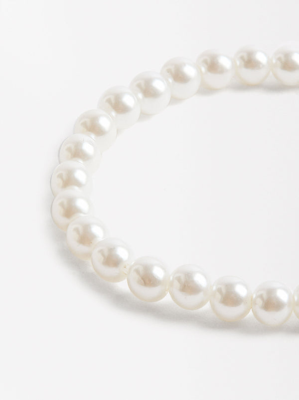 Anklet With Pearls