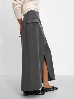 Skirt With Front Wrap