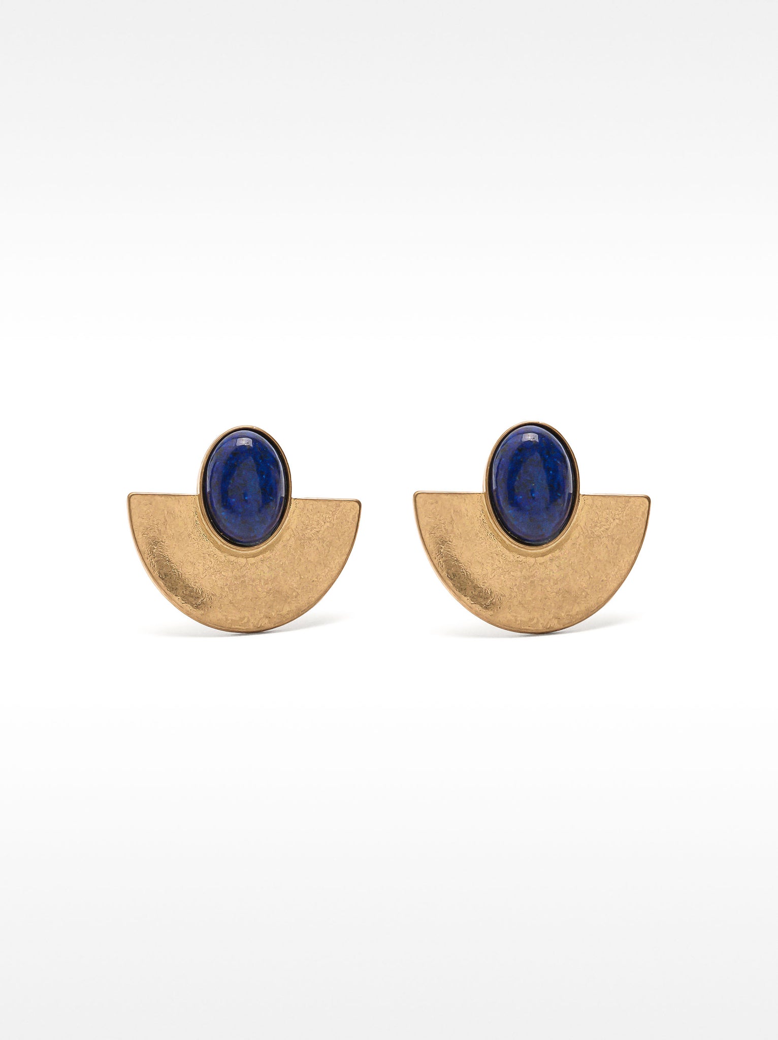 Geometric Stone Earrings