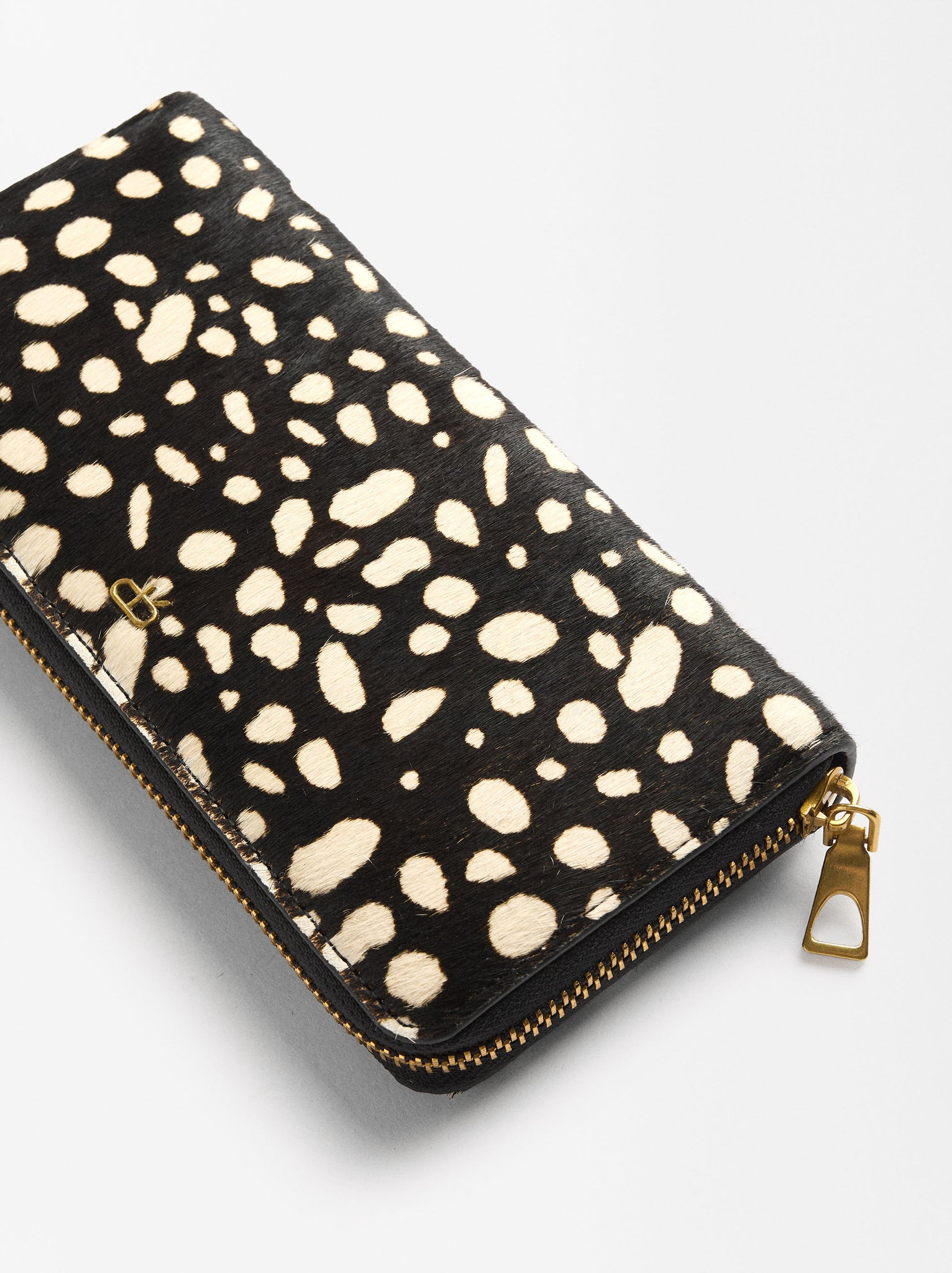 Animal Print Leather Wallet