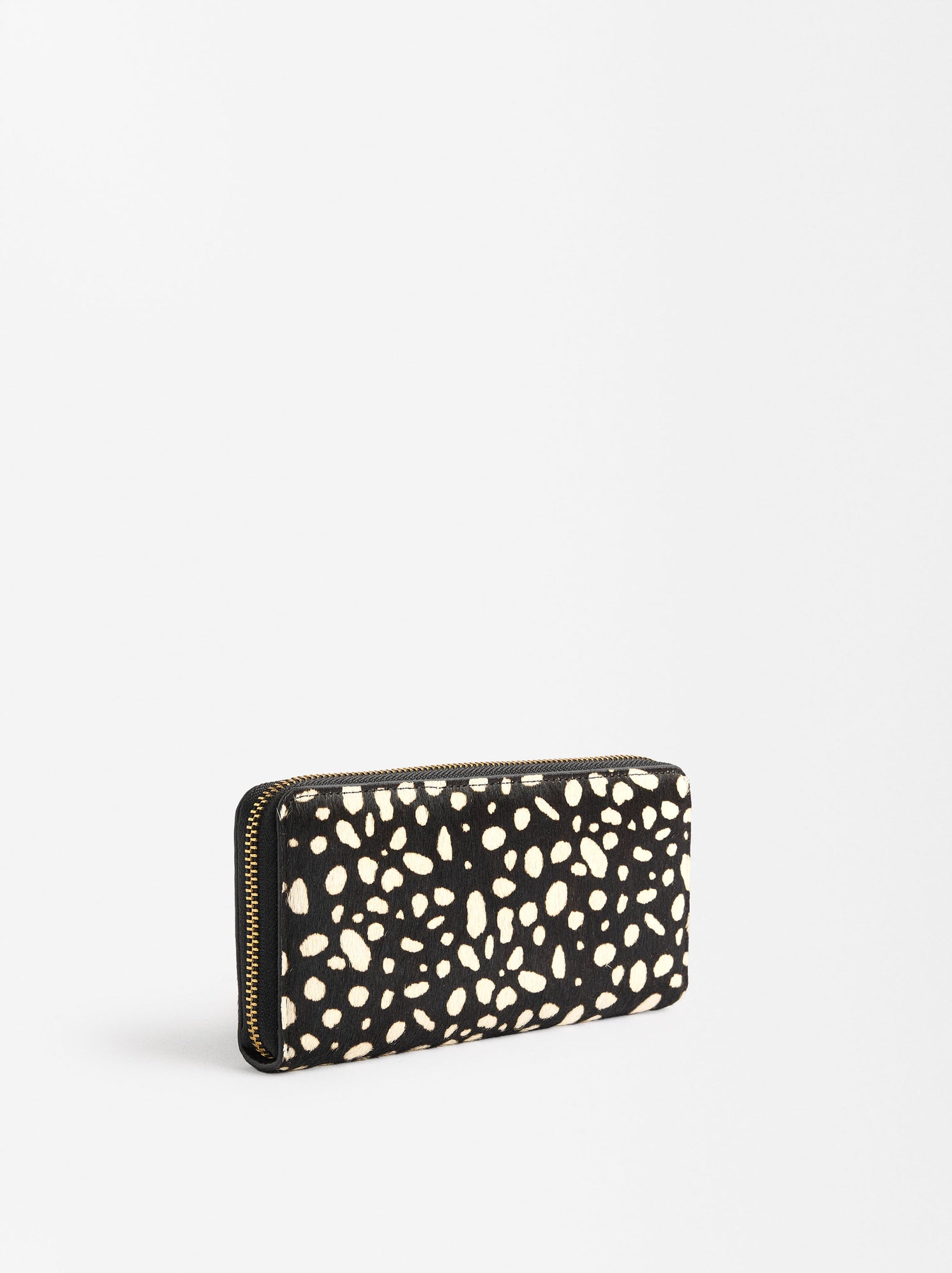 Animal Print Leather Wallet