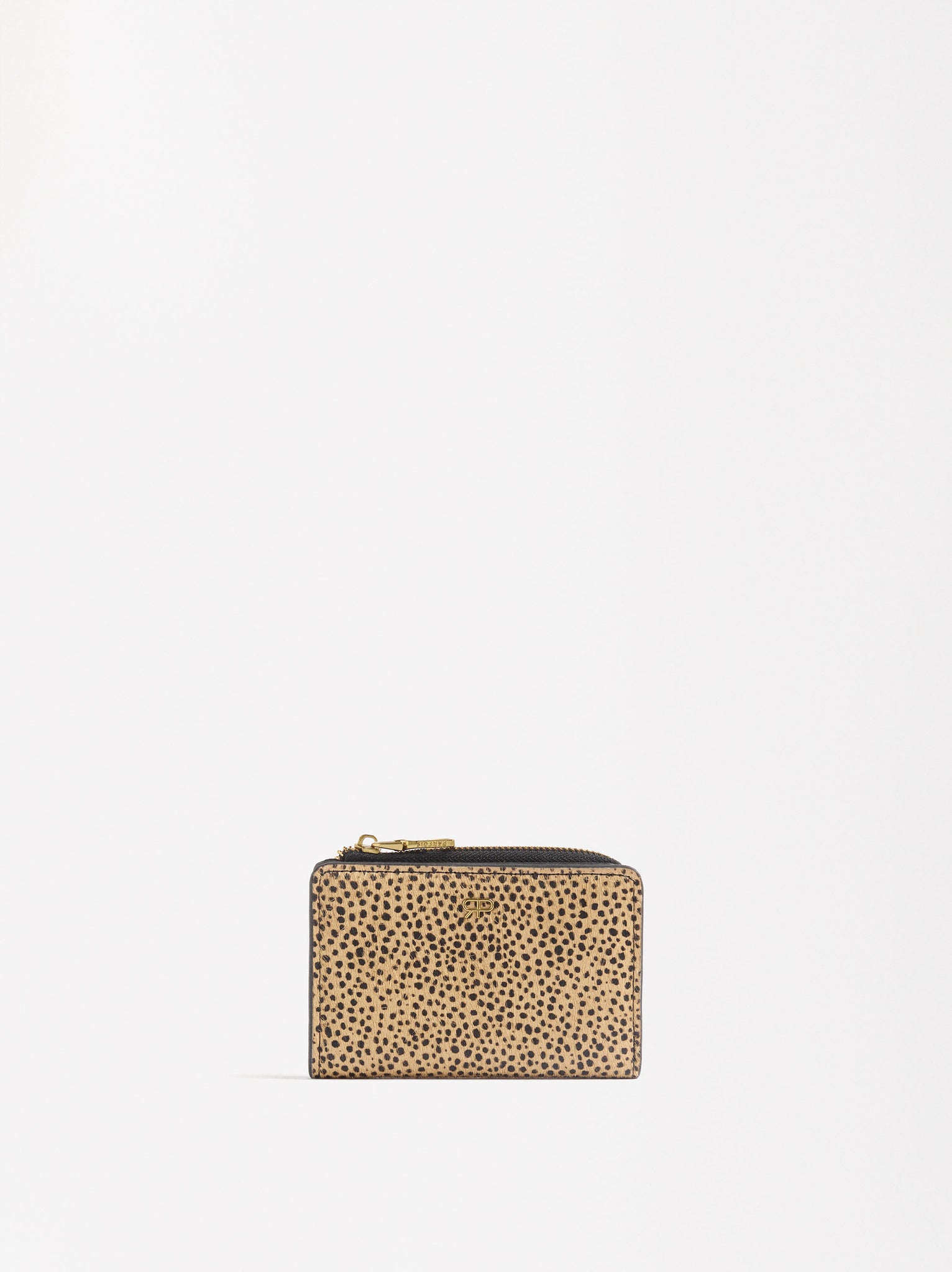 Animal Print Leather Wallet