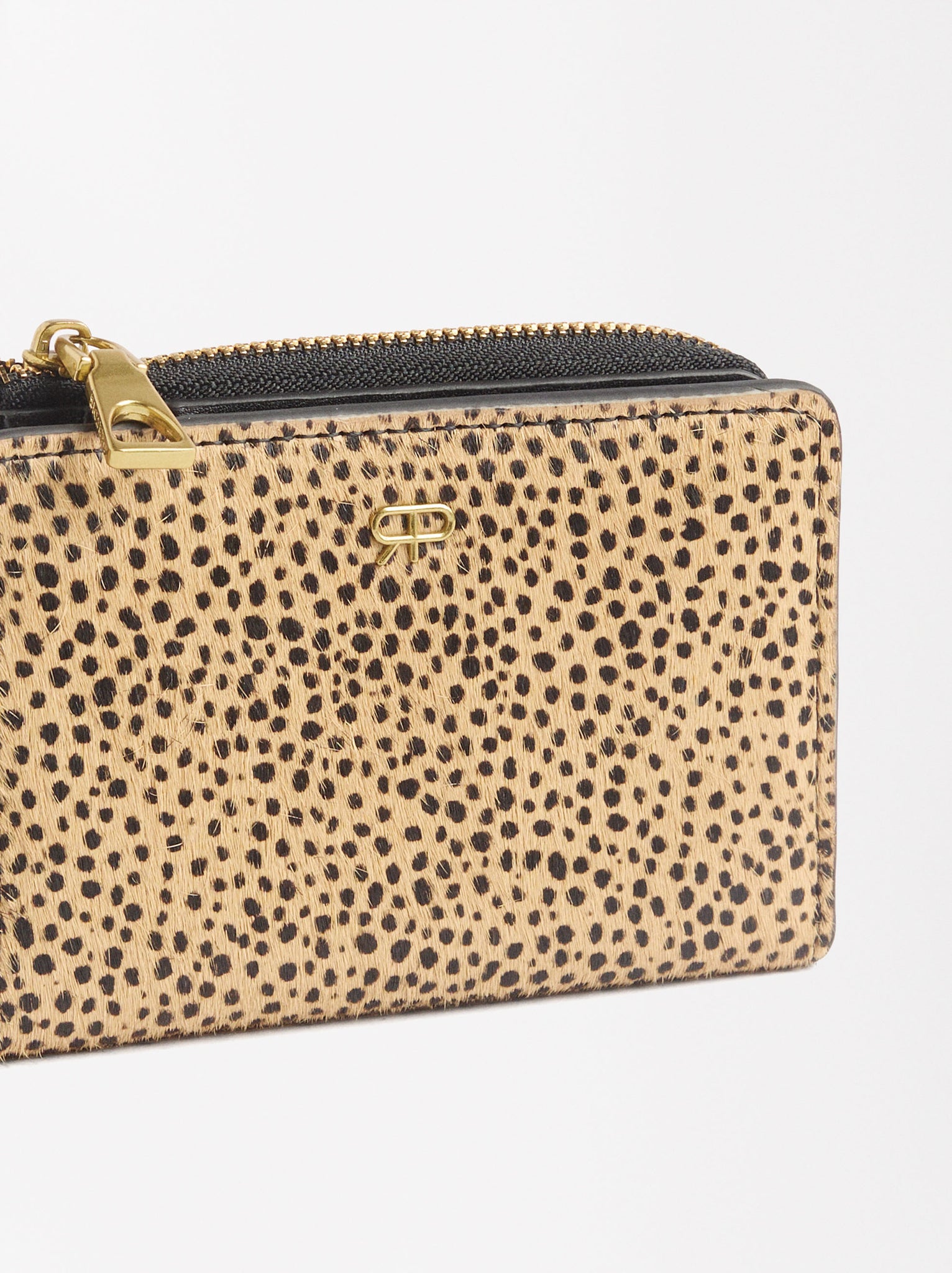 Animal Print Leather Wallet