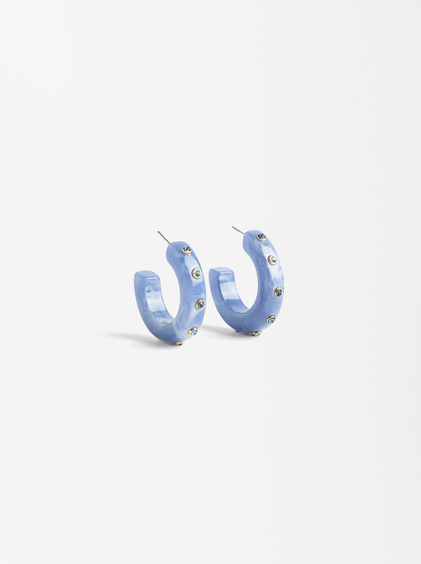 Stone Effect Earrings