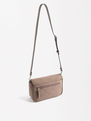 Jacquard Crossbody Bag