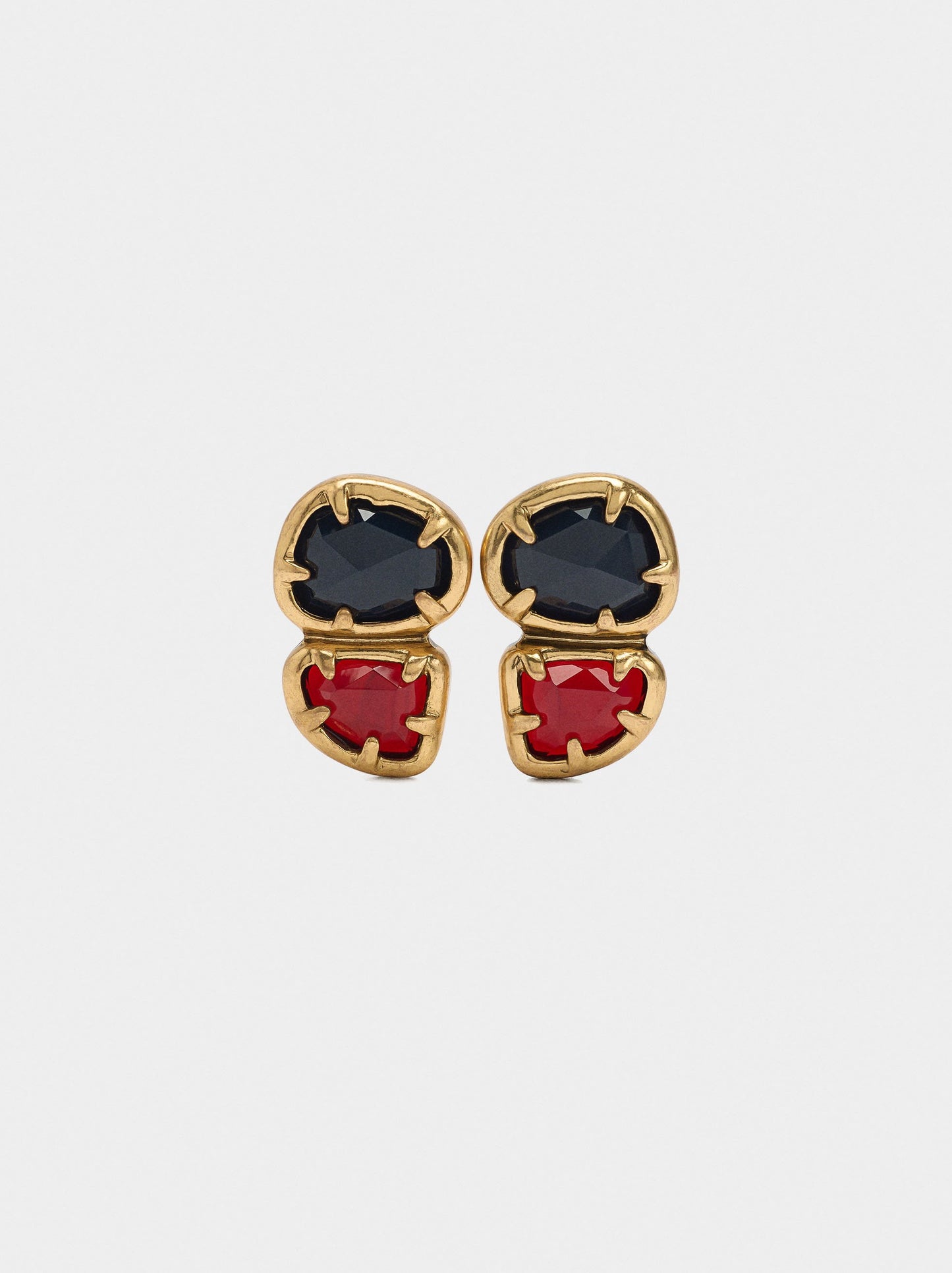 Oval Clip-On Earrings