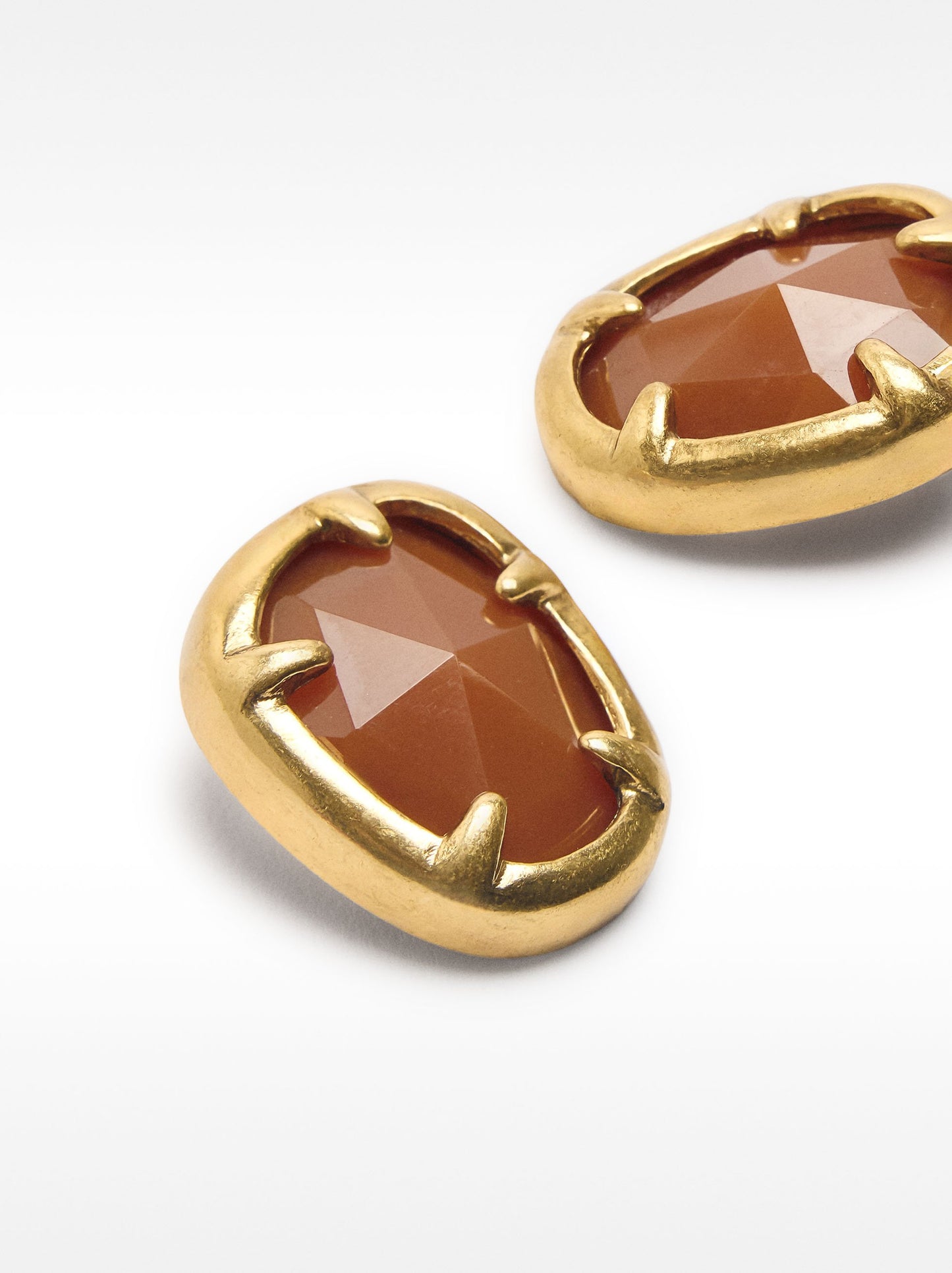 Geometric Golden Earrings