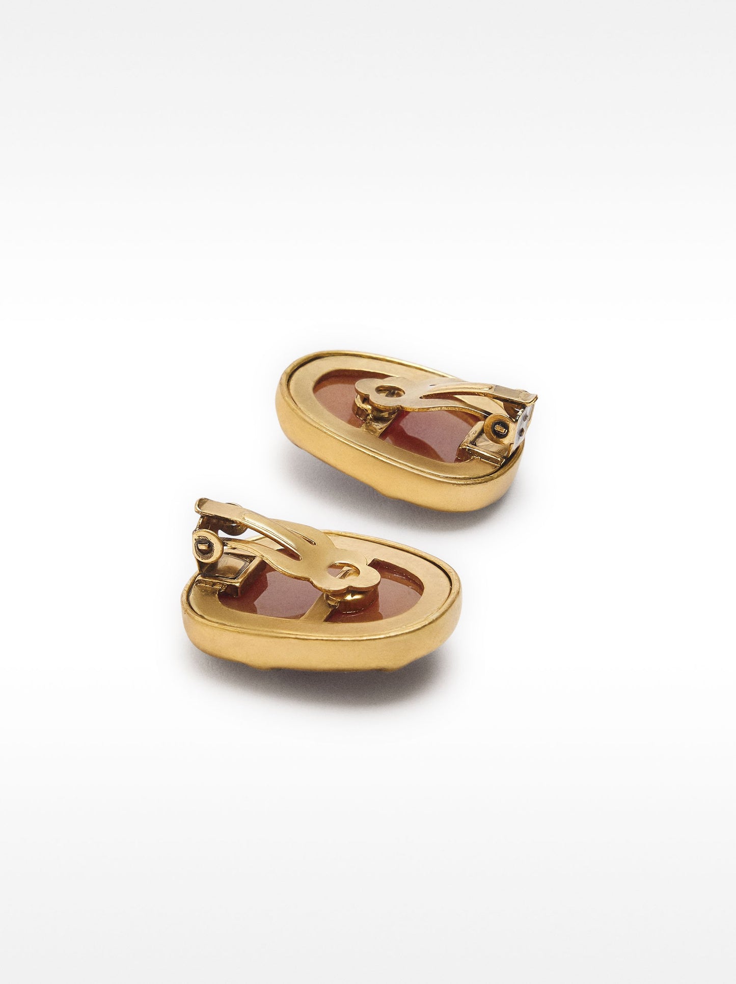 Geometric Golden Earrings