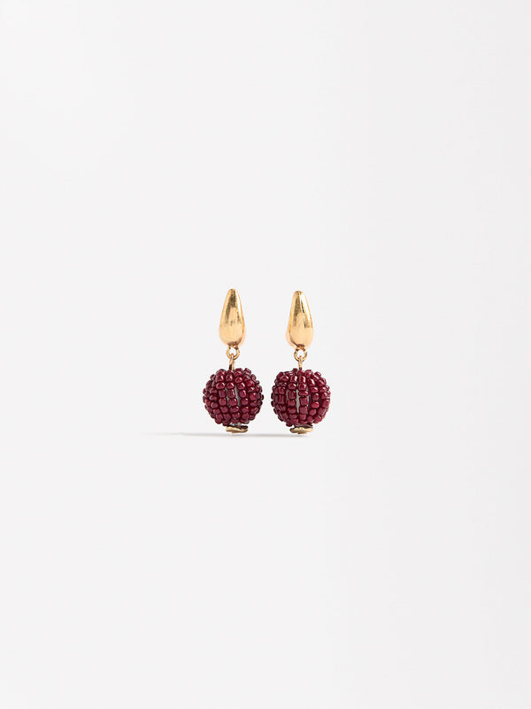 Earrings With Beads