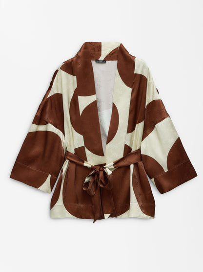 Jacquard Kimono