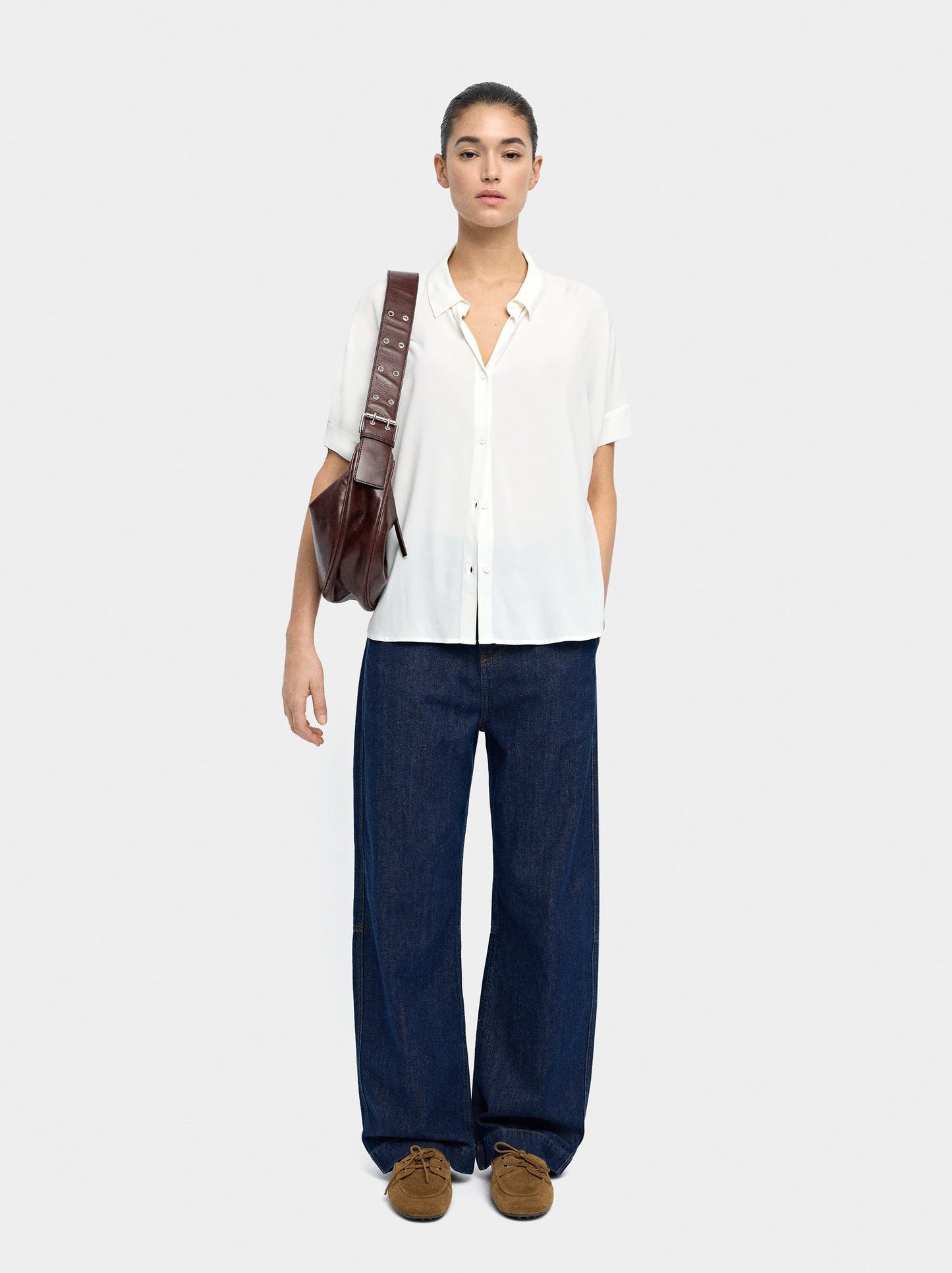 Short-Sleeve Shirt With Cuff