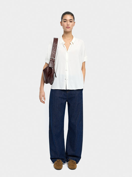 Short-Sleeve Shirt With Cuff