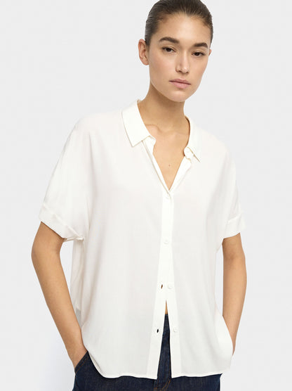 Short-Sleeve Shirt With Cuff