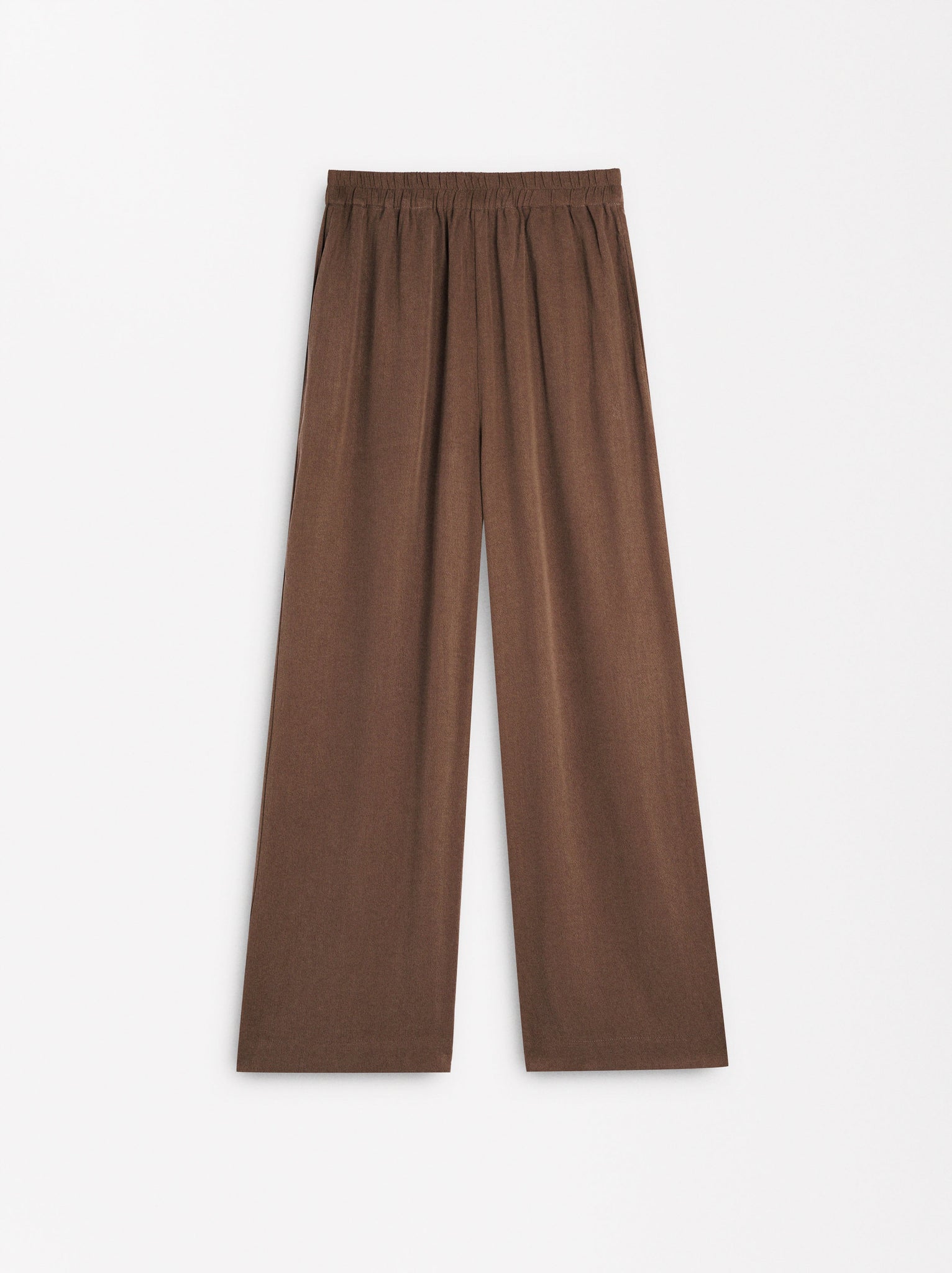 Loose-Fitting Trousers With Elastic Waistband