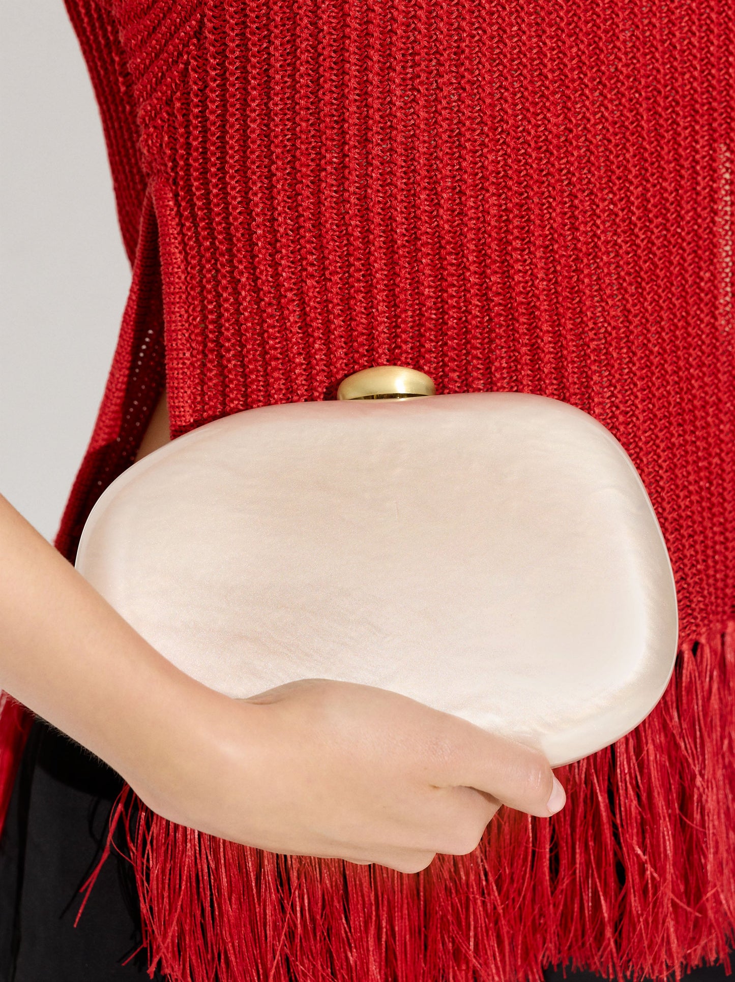 Party Clutch With Chain Handle