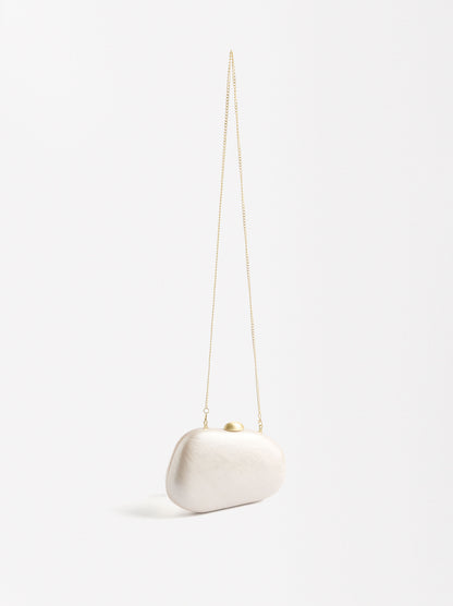 Party Clutch With Chain Handle