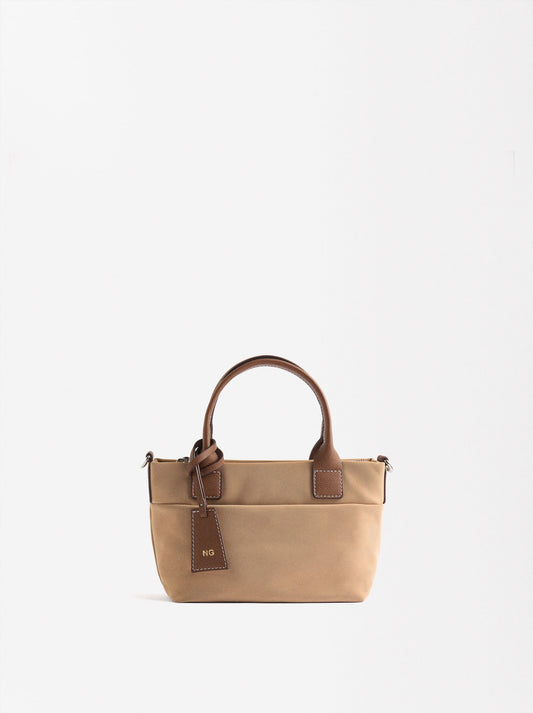 Tote Bag With Soft Texture M