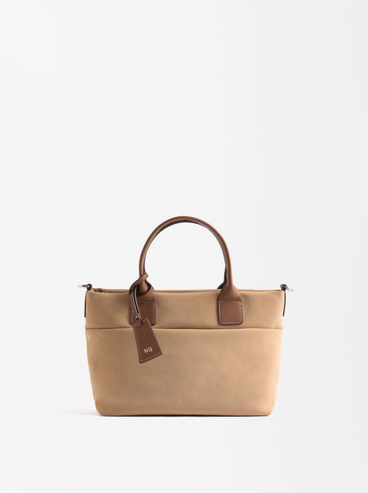 Tote Bag With Soft Texture L