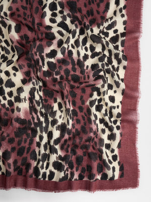 Leopard Print Scarf