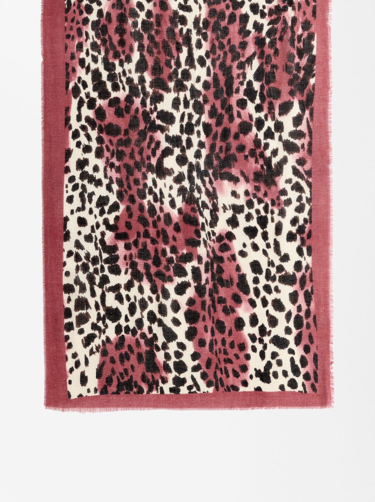 Leopard Print Scarf