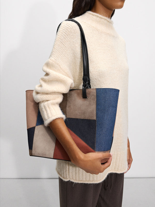 Patchwork Shopper Bag