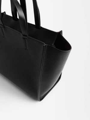 Shopper Bag With Zipper