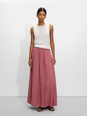 Long Skirt With Elastic Waistband