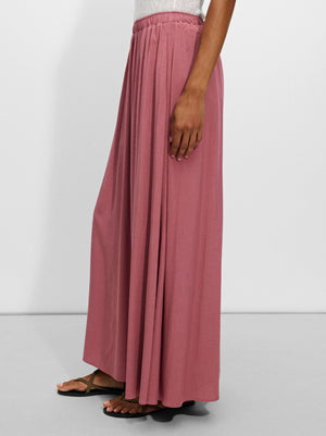 Long Skirt With Elastic Waistband