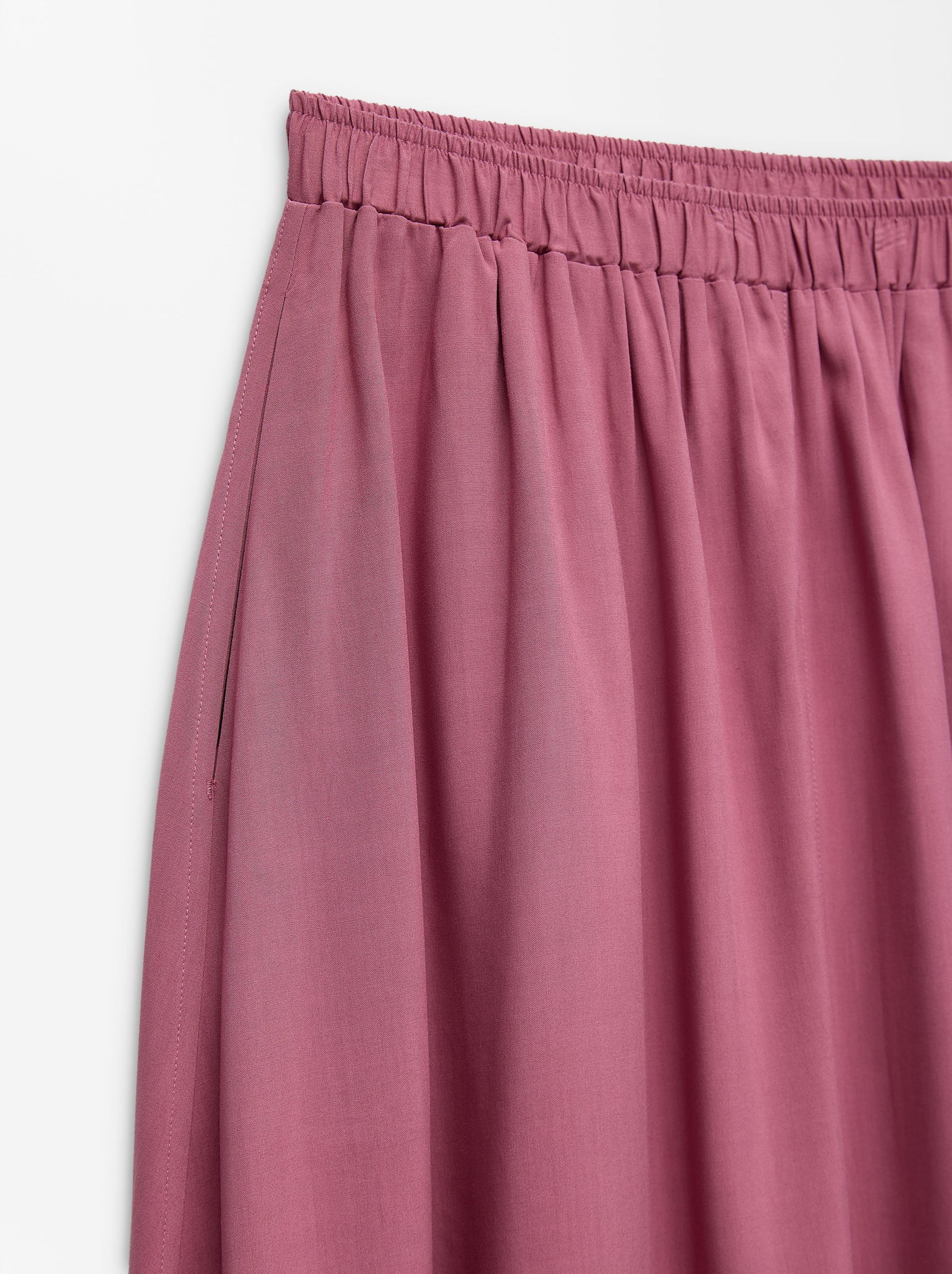 Long Skirt With Elastic Waistband