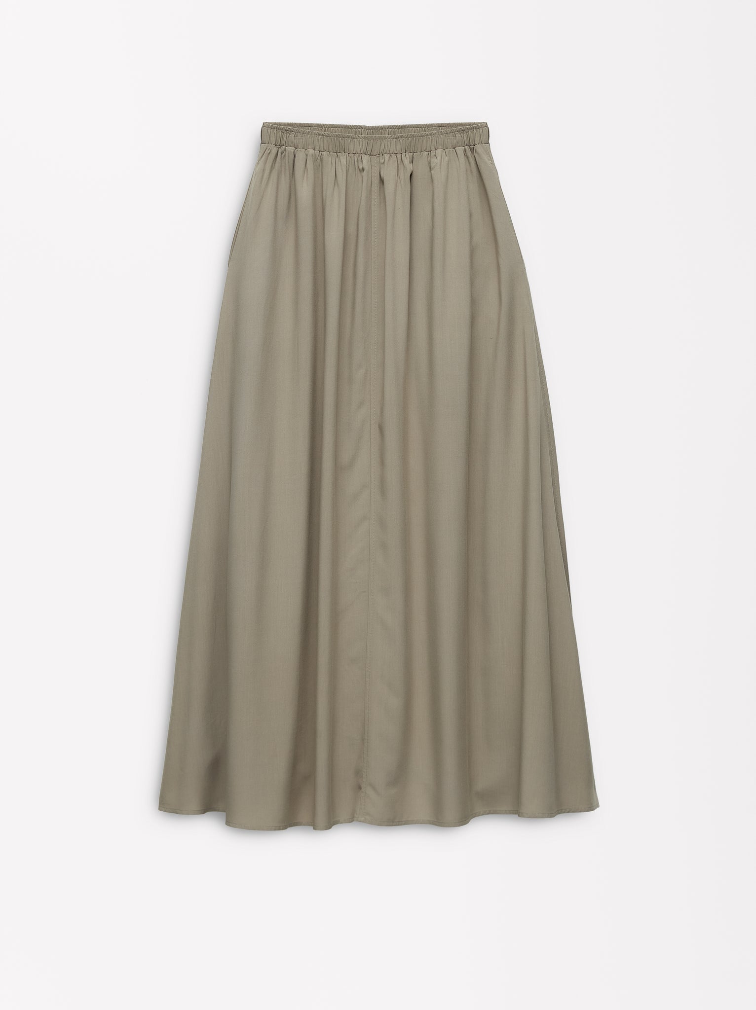 Long Skirt With Elastic Waistband