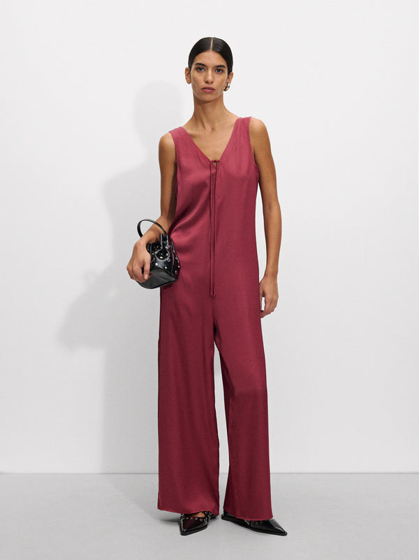 Flowy Long Jumpsuit