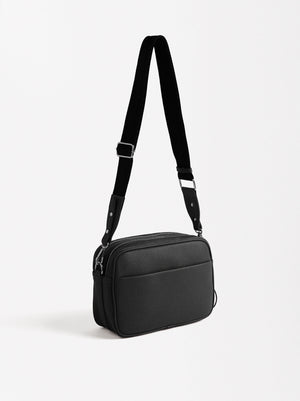 Crossbody Bag With Outer Pockets