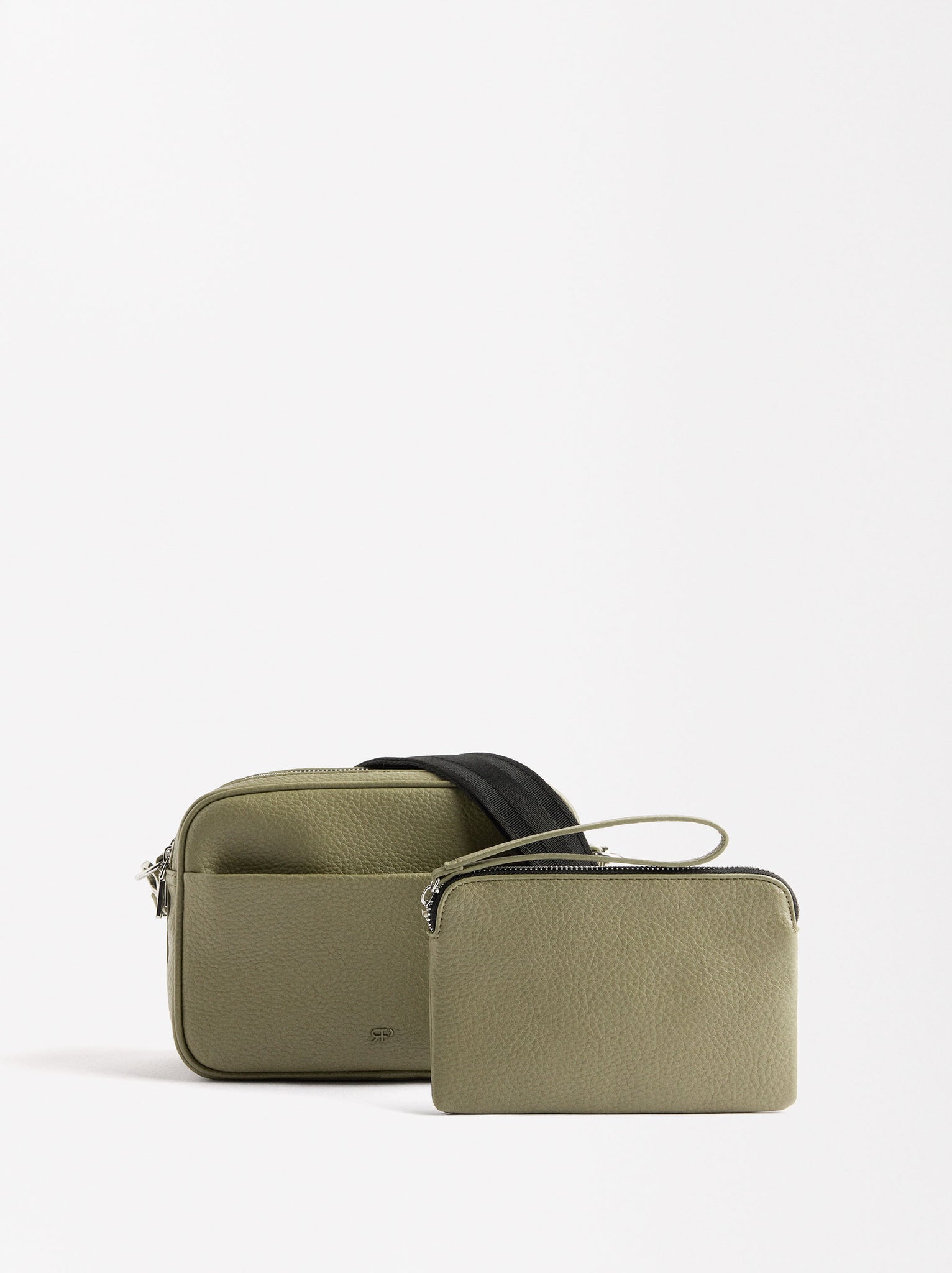 Crossbody Bag With Outer Pockets